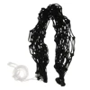 Durable 92cm  36  Nylon Slow Feed Hay Net for Horses 10 Mesh Hole Black 4