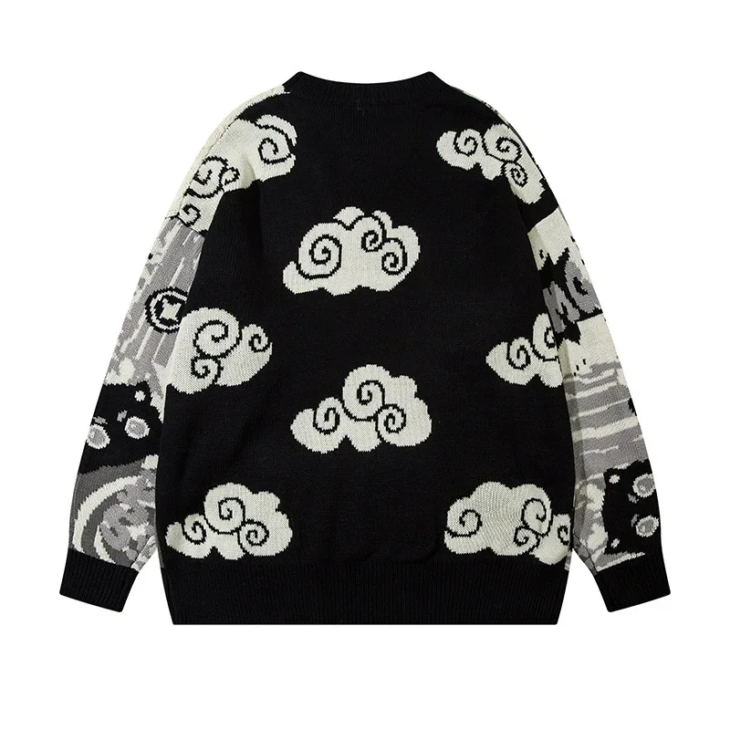 Рисунок 4 - Новогодний вязаный пуловер с круглым