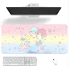 MINISO Sanrio Little Twin Stars Mouse Pad Computer Laptop Gaming Office Wrist Guard Non Slip Keyboard Pad 3