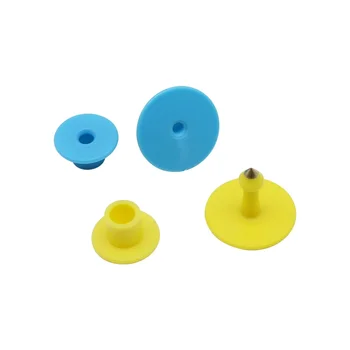 100Pcs Wordless Label Anti-shedding Round Swine Sheep Ear Label Sheep Sows Ear Tag Farm Animal Identification Plate Rearing Tool 1