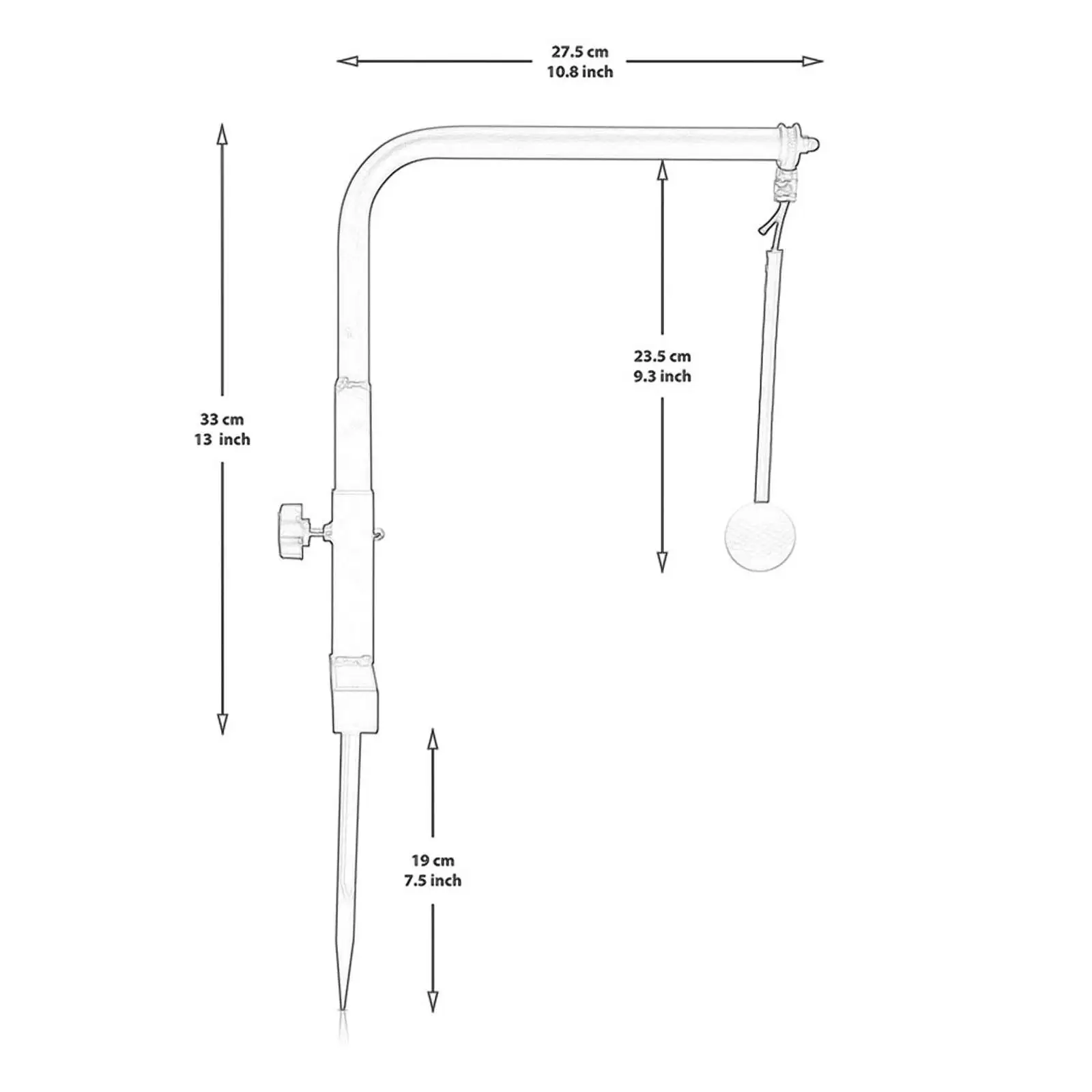 Golf Swing Trainer Device Hanger Training Aid Practice Hitting Training Aid