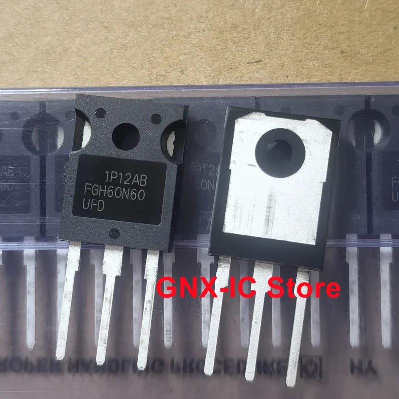 10 pz/lotto 100% reale originale nuovo 60 n60 TO247 IGBT FGH60N60 SFD SMD UFD muslimatexlimah Transistor