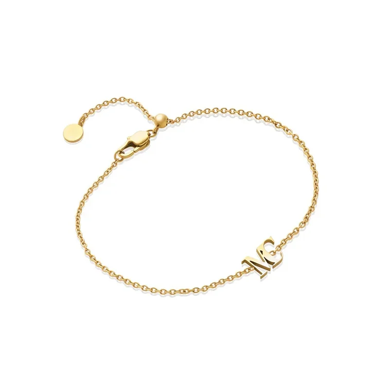 

Двойной оригинальный мини-браслет из нержавеющей стали, Индивидуальные ювелирные изделия, золотой браслет, дизайнерские стили, лучшие подарки