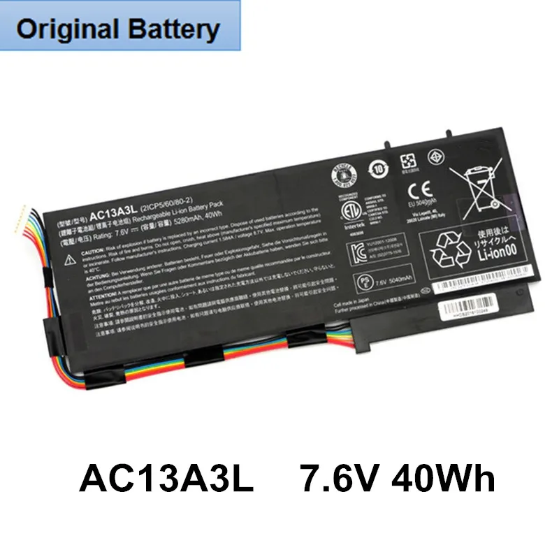 

Новая Оригинальная запасная батарея для ноутбука AC13A3L KT.00403.013