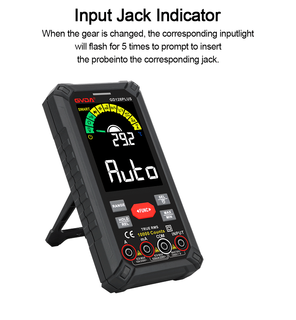 GVDA Multimeter Digital Cerdas, Isi Ulang Daya Cerdas True, 50 OFF