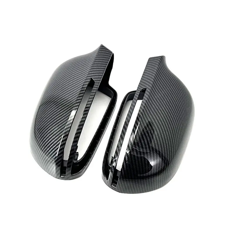 ヒュンダイエラントラ 2012-2018 ABS バックミラー保護シェルクロームカーボンファイバー装飾ホーンカバー外装と互換性(Br 車のバック サイドミラーカバーウィングキャップエクステリアステッカードアリアビューケーストリム、アルファ用、ロメオ用、ステルヴィオ20 1 ... リアビューミラーカバー サイドリアビューミラーカバー 保護キャップ トリムステッカー と互換性がある Hyundai Santa F