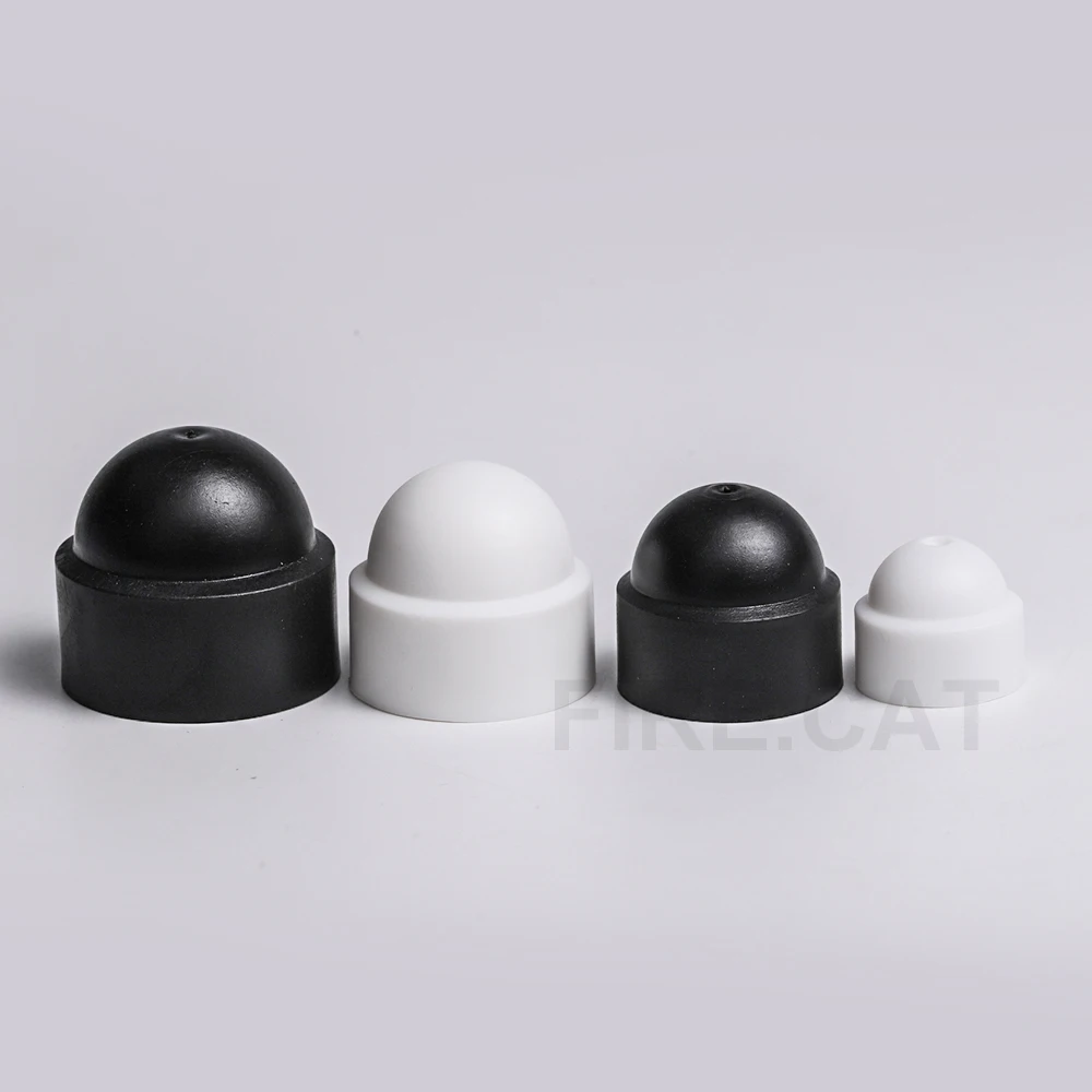 M4 M5 M6 M8 M10 M12 M14 M16 M18 M20 M22 M24 Hexagon Bolt Nut Dome Cap Plastic PE Black White Covers Protection for Bolts Nuts screw covers,nut screw covers