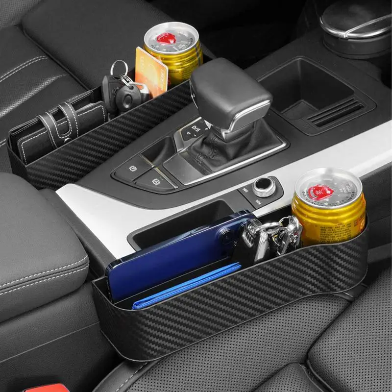 

Car Seat Gaps Filler Organizer Universal Car Seat Organizer Card Phone Holder Multi-functional Car Organizer Car Seat Card Phone