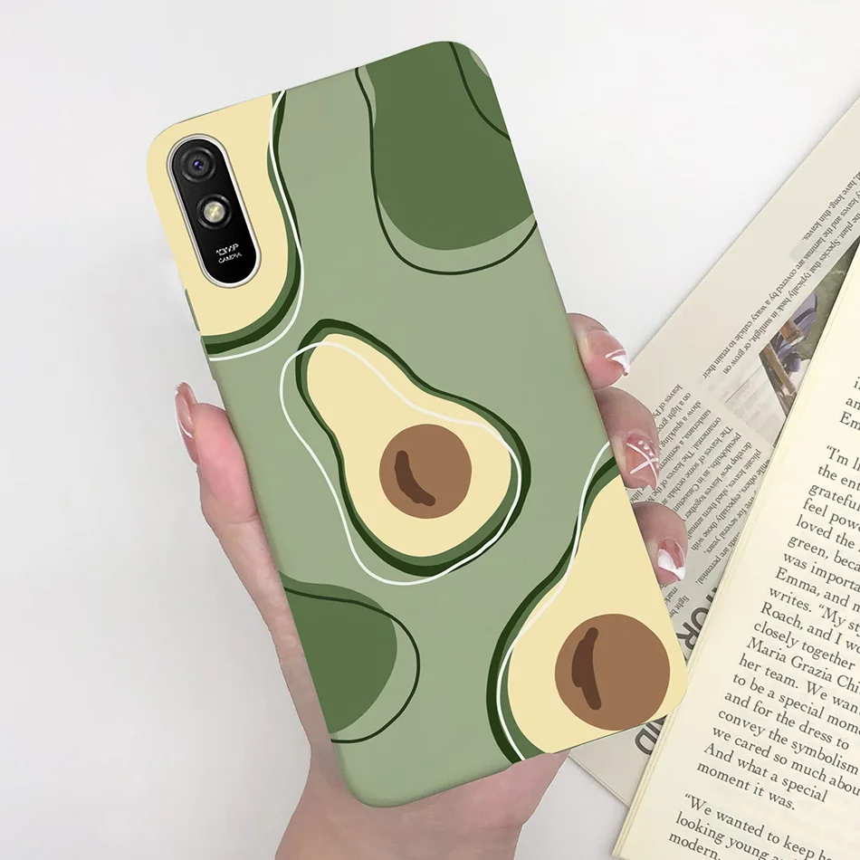 Fashionable Butterfly Heart Pattern Silicon Phone Cover for Xiaomi Redmi 9 Series