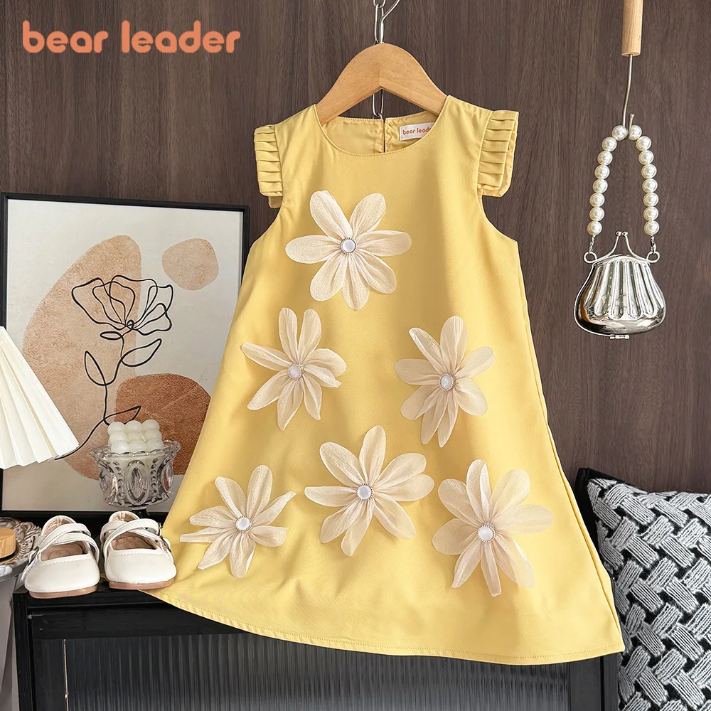 Bear Leader فستان الأميرة ثلاثي الأبعاد لحفلات الز...