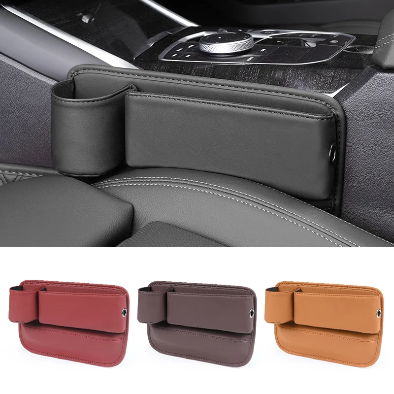 Universal Car Seat Fessura Storage Box Portabicchieri Auto Seat Gap Organizer Accessori Interni Per Bmw G30 G20 F30 F10 X3X4 X5X6