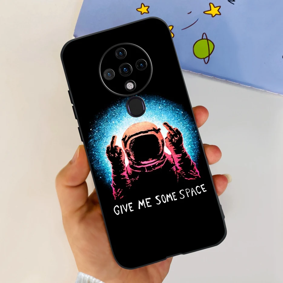 Cute Fashion Painted Soft Silicone Phone Case with Bumper 6.8