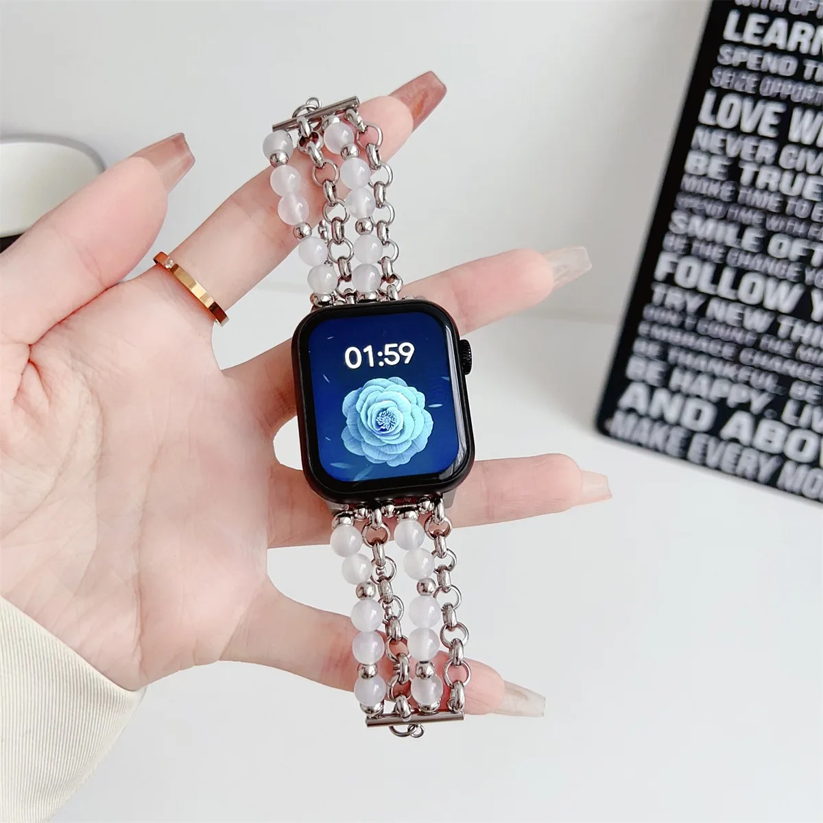 Correa de reloj de acero inoxidable para iwatch de moda_voghion.com