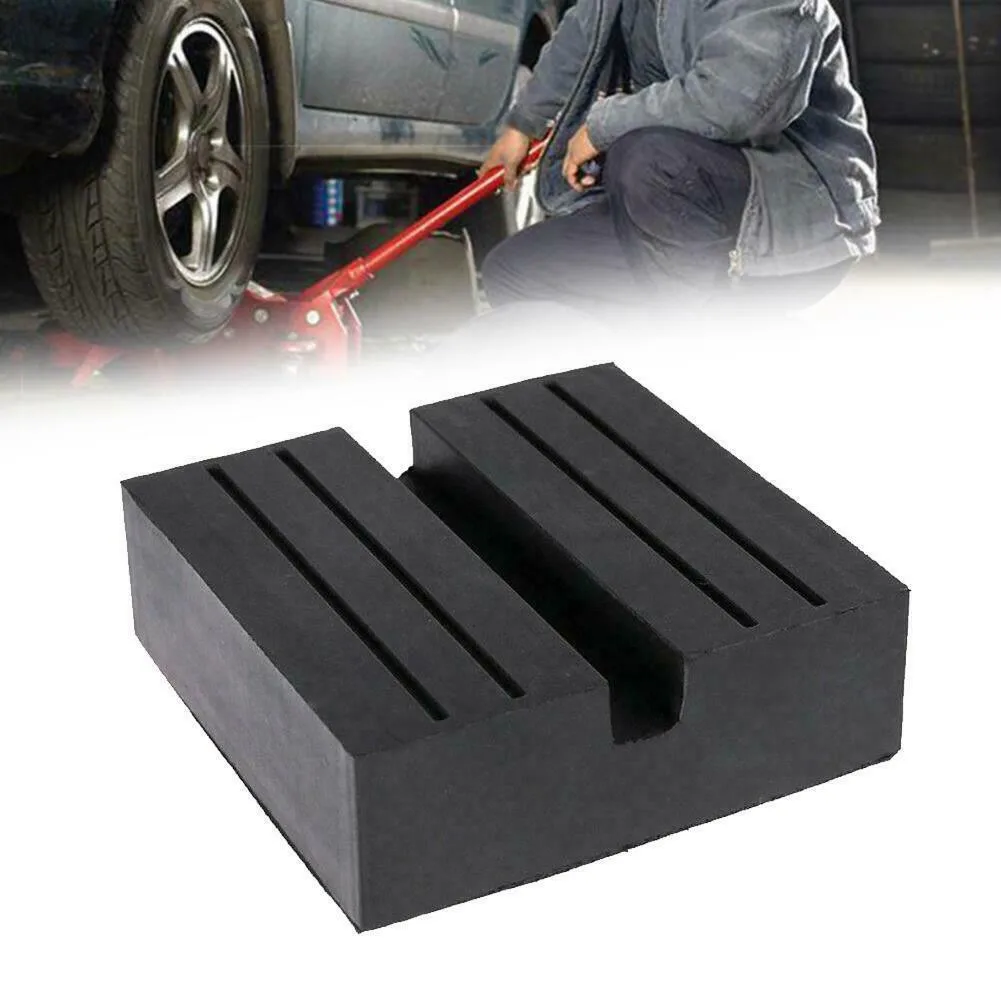 

70*70*25MM Car Jacking Beam Rubber Support Block Universal Scissor Car Lift Pad Car Lift Jack Stand Pads Slotted Floor Jack Pad