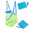 Children Sand Away Protable Mesh Bag Kids Bath Toys Storage Bags Swimming Large Beach Bag for Towels Women Cosmetic Makeup Bag 4