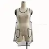Barber Shop Pet Groomer Working Aprons Hairdressing Apron Hair Salon Waterproof Transparent TPU Apron With Pocket For Salon 5