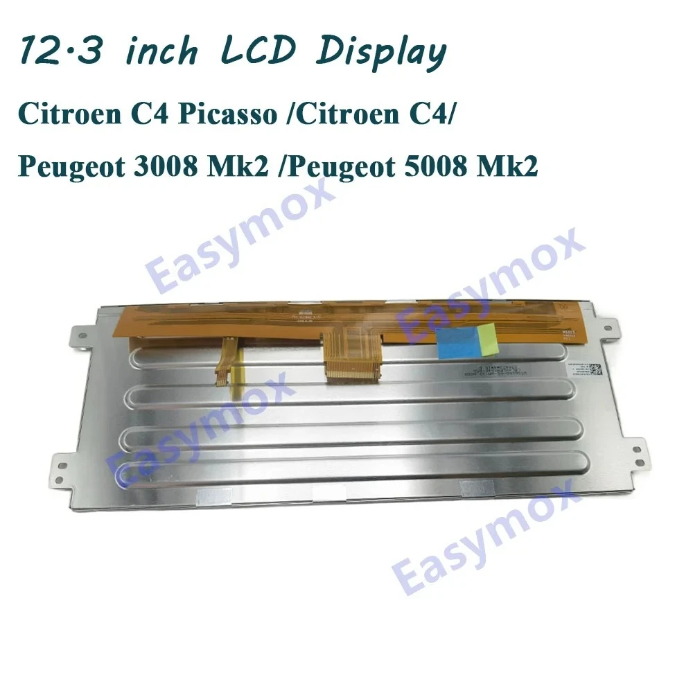 LLB123LT01 12.3인치 자동차 계기판 대시보드 화면 디스플레이 (시트로엥 C4 스페이스투어러, 푸조 3008 용)