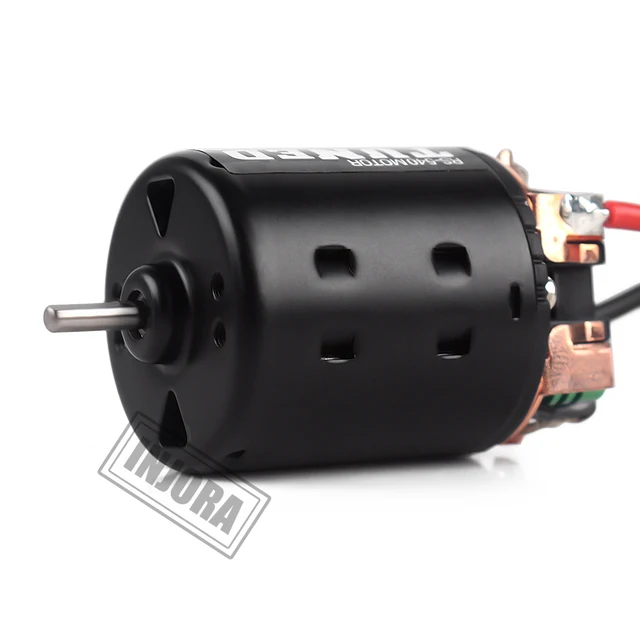 INJORA 540 Brushed Motor Waterproof 13T 21T 35T 45T 55T 80T for 1:10 RC Crawler Axial SCX10 AXI03007 90046 TRX4 5