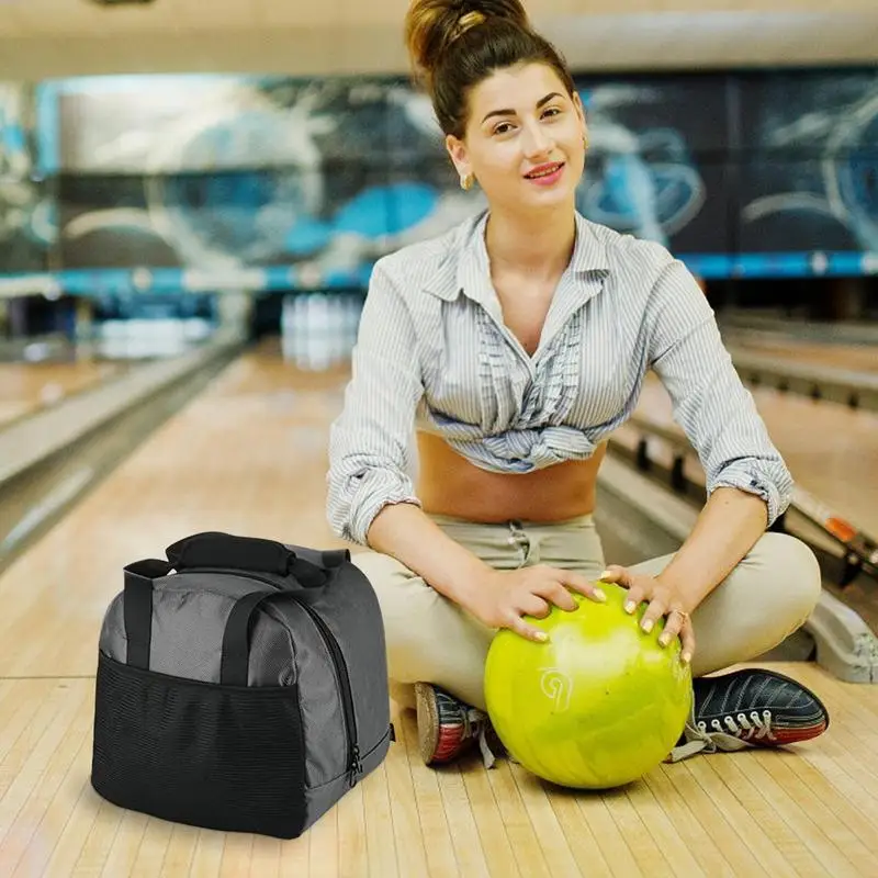 Bowling Ball Bag Bowling Bags With Padded Ball Holder Fits Also As Add One Bowling  Ball Bag To Roller Bag Durable & Waterproof - AliExpress