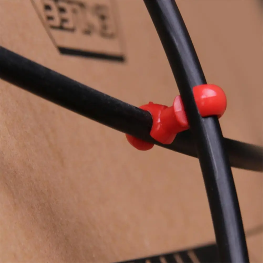 10 Stück Fahrrad-Kabelclips für Schaltkabel, Bremsschläuche und Ölleitungen, Fahrrad-Leitlinienclips, Ersatzteile – Detail 5