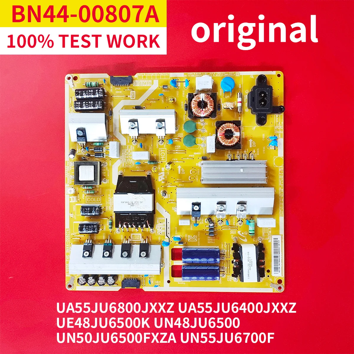 100% Original Test Work BN44-00807A L55S6-FHS Power Board for Samsung TV UA55JU6800JXXZ UA55JU6400JXXZ  UE48JU6500K UN48JU6500