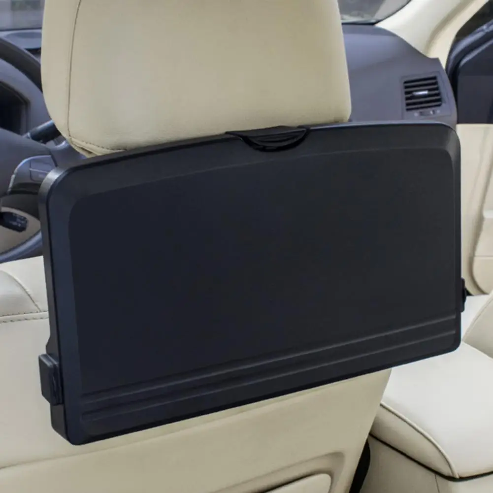 

Car Dining Plate Exquisite Hanger Design Sturdy Foldable Car Back Seat Table for Automobile