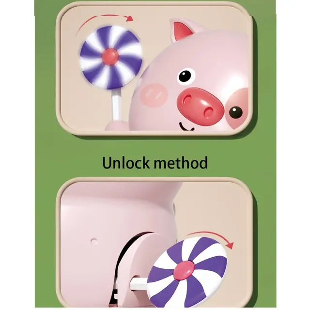 Animal Cartoon High-Capacity Home Decoration Rabbit Savings Tank Coin Box Piggy Bank Money Box Cash Box 4