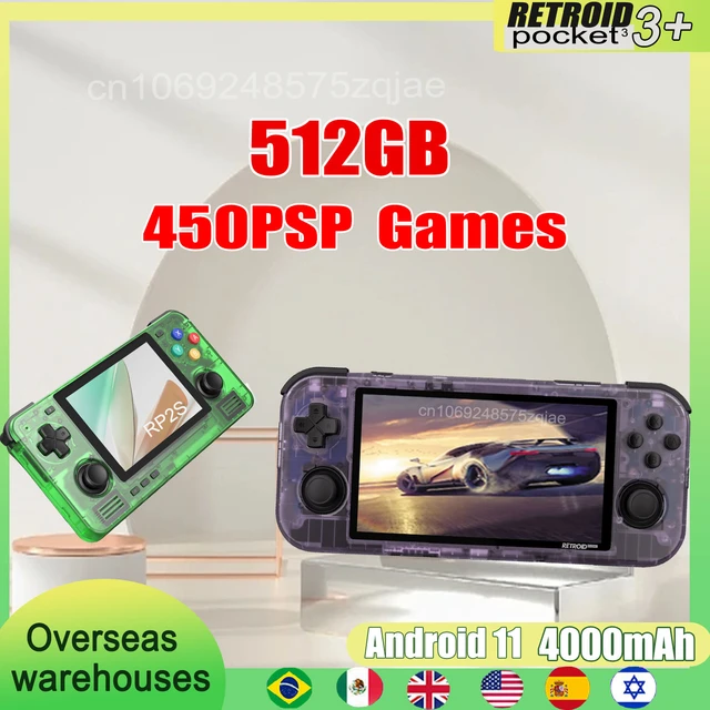 Retroid Pocket 3 Console Handheld  Retroid Pocket 3 Plus Console - Pocket  3 4.7inch - Aliexpress