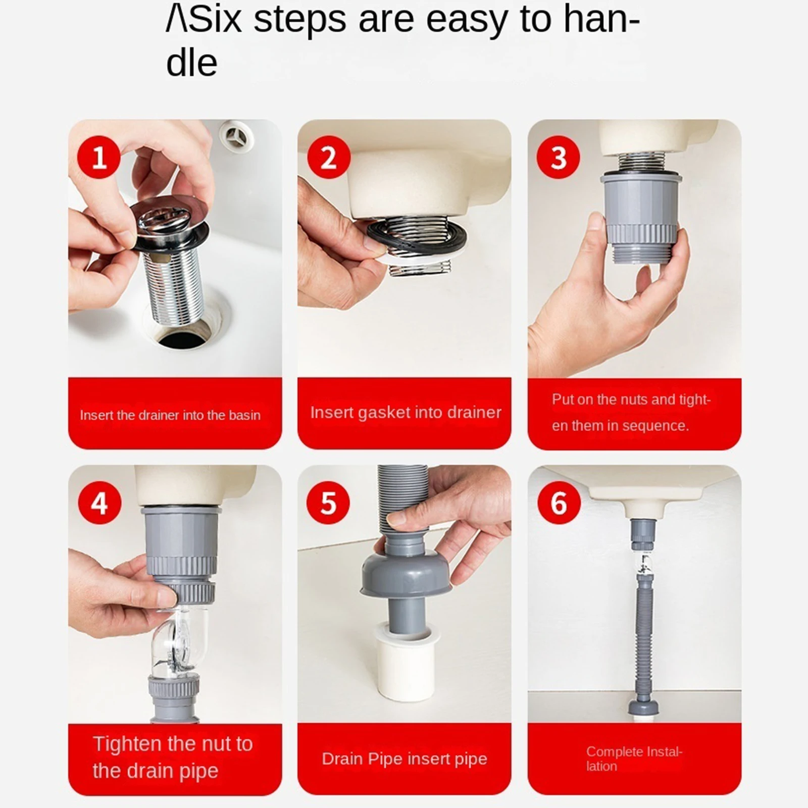 360 Degrees Kitchen Sink Drain Pipe Flexible Stretchable Deodorant Strainer Bathroom Washbasin Anti Blockage Accessories kitchen accessories drain pipe set sink drain filter bathroom sink drain