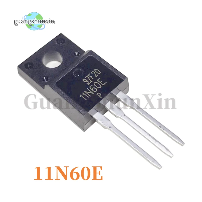 5 Transistors 11N60E TO220F - Composants Électroniques, MOSFET, Pour Réparations/DIY