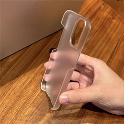 Ultra-Thin Matte Transparent Shockproof Frameless Phone Case with Heat Dissipation for iPhone 13 (Clear)