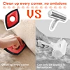 Pet Hair Remover Cat Fur Cleaning Device Carpet Sofa Car Detail Scraper Dog Lint Removal Silicone Dog Cat Fur Removal Brush Tool 2