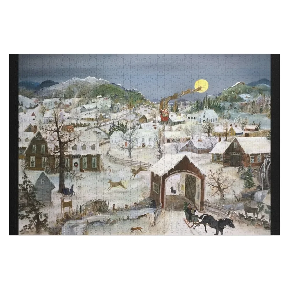 

will moses christmas print Jigsaw Puzzle Customized Photo Iq Wood Adults Personalized Kids Gifts Puzzle