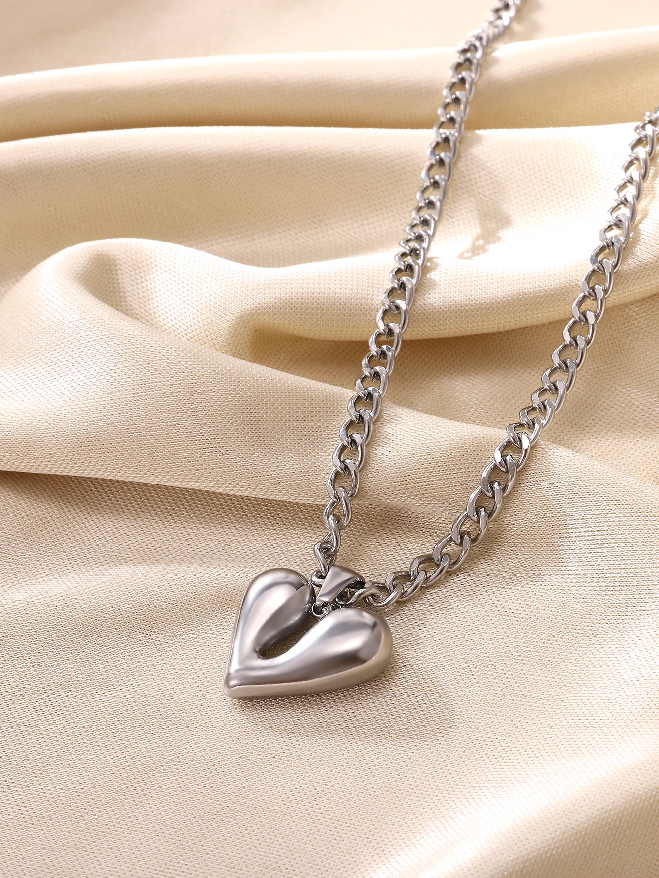 Geometric Necklaces 18K Gold Plated Stainless Steel Women