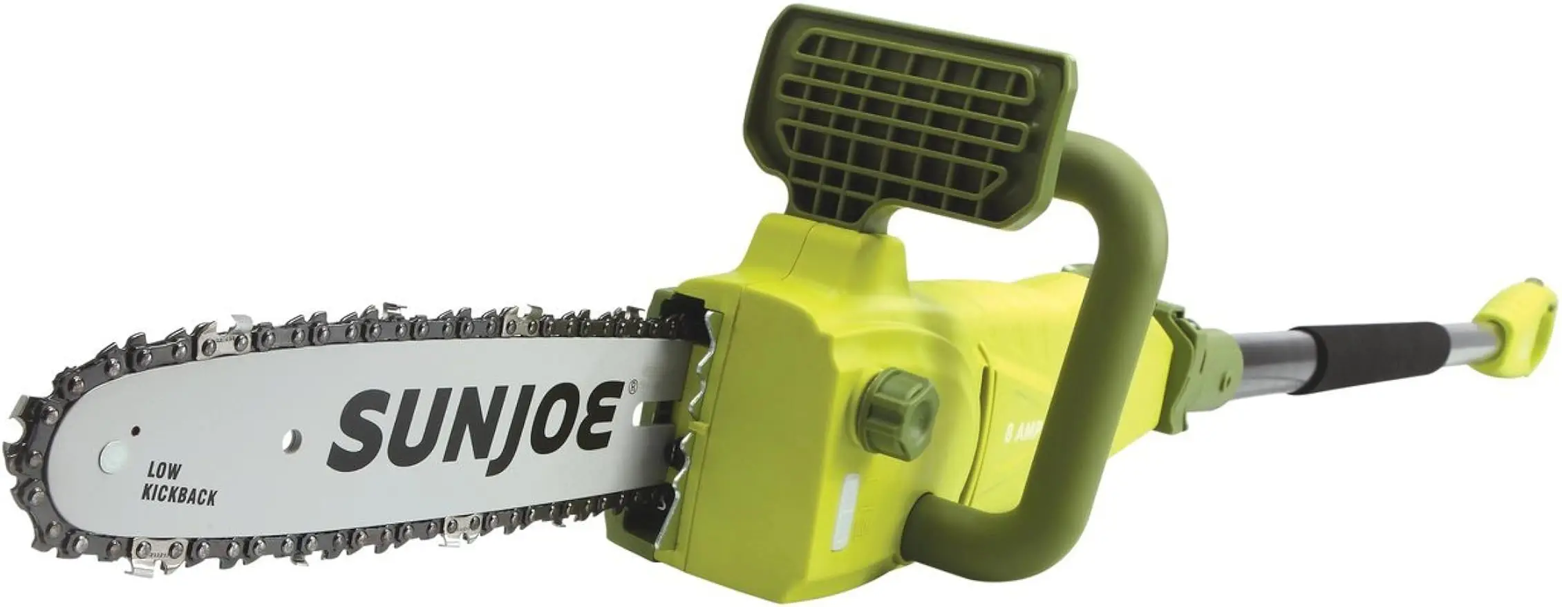 

Sun Joe SWJ807E 10 inch 8.0 Amp Electric Convertible Pole Chain Saw, Green