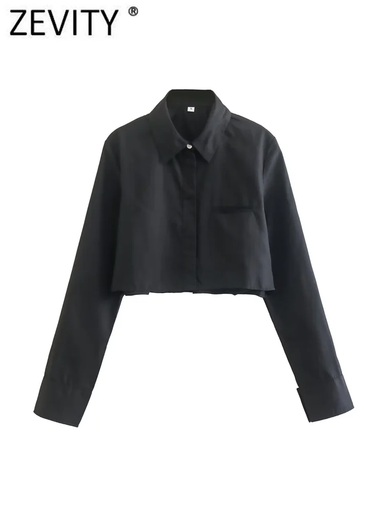 Zevity Women Fashion 5 Solid Color Single Pocket Short