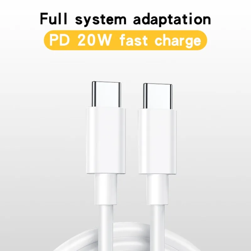 

PD20W Type-C to Type-C Fast Charging Cable For Huawei For Samsung Data Cable