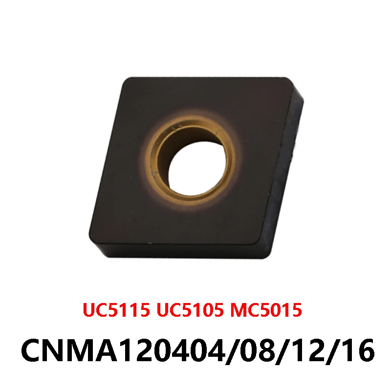 

100% Original CNMA 120404 120408 CNMA120404 CNMA120408 CNMA120412 CNMA120416 UC5115 MC5015 UC5105 Carbide Insert CNC Cutter Tool
