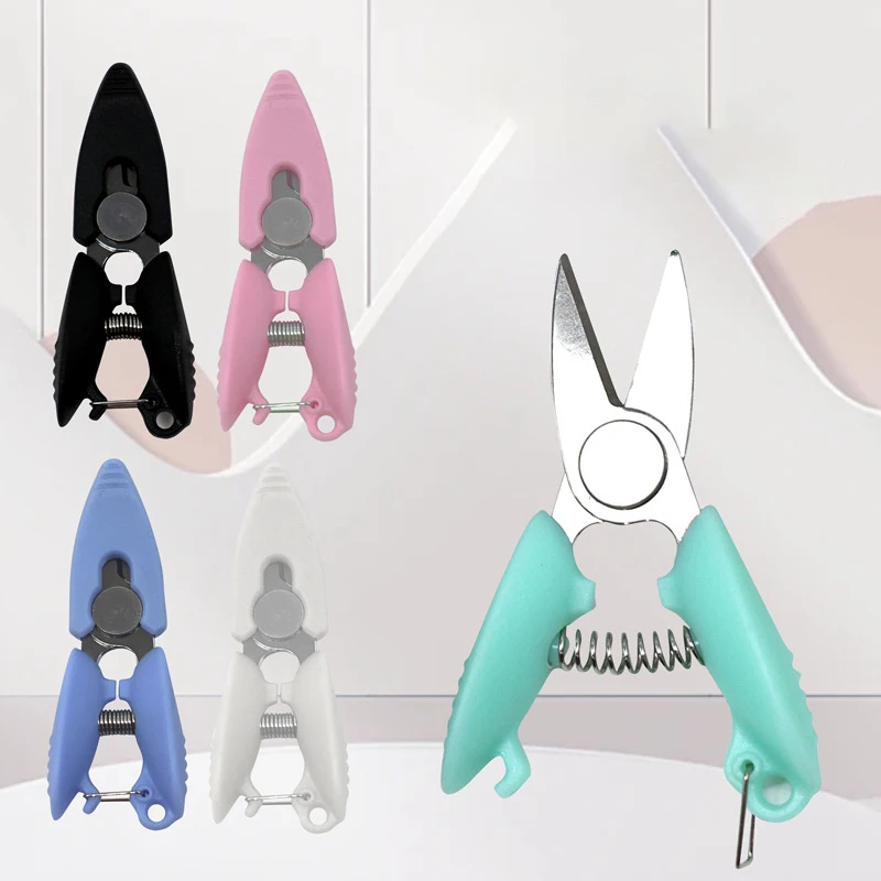 Mini Pocket Scissors Metal Office For Left Right Embroidery Thread Trimmer