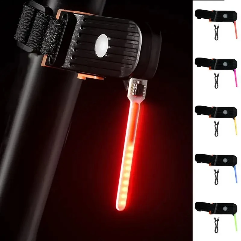 

Bike Rear Light Photon Drop Warning Lamp Waterproof Rechargeable LED Bicycle Taillight MTB Road Bike Cycling Photondrop Light