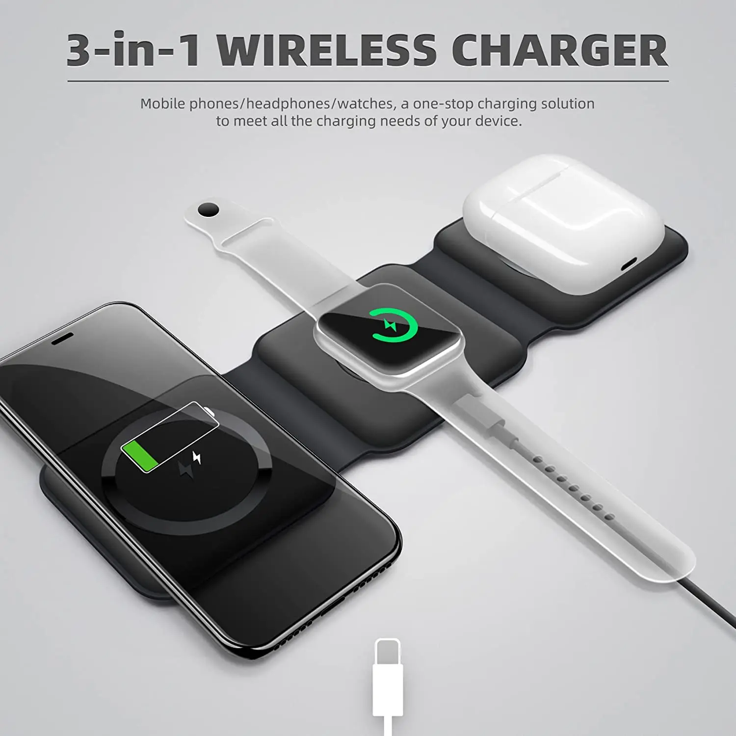 Tanio Nano 3 in 1 Wireless Charger Magnetic