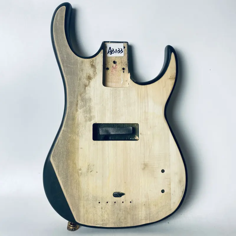 AB133 Custom Electric Bass Guitar Unfinished Bass Body Solid Basswood