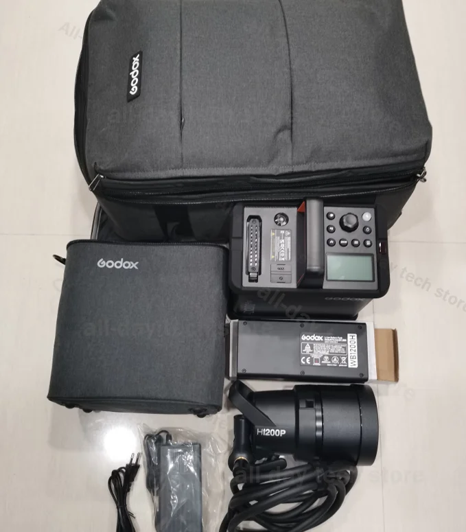 Godox 야외 플래시 스트로브 모노라이트 배터리 구동 플래시, 모델링 조명, AD1200Pro AD1200 Pro 1200Ws, 2.4G TTL 1/8000 HSS, 40W