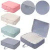 Space Saving Self Compression Organizer with Zipper Comforter Storage Bag Blanket Storage Bags for Comforters Blankets Bedding 2