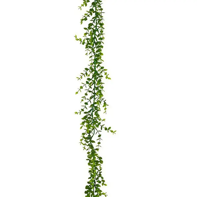 Arta Hanssen: 180cm Artificial Eucalyptus Vines, Fake Hanging Plants for Home Garden Party Wedding Decor 6