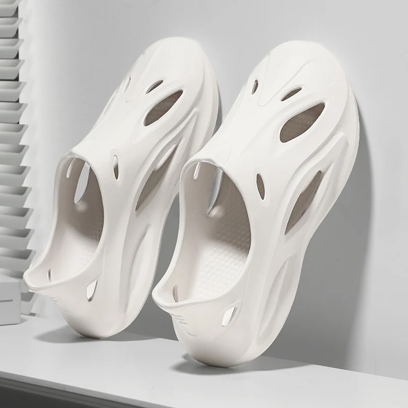 

Mens EVA Slippers Non-Slip Indoor Mens Slipper Light Beach Shoes for Men Outdoor Waterproof Slippers Men's Soft Comfort Sandals