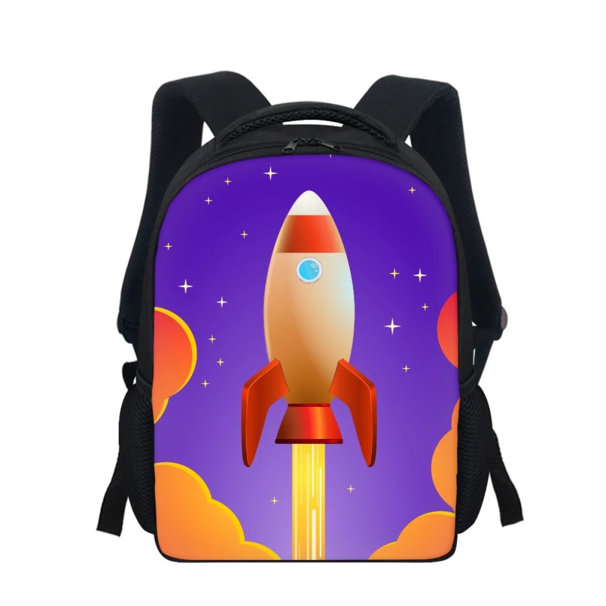 

Cool Spacecraft Pattern School Bag For Kids Boys Girls Light Bookbag Children Kids Backpack High Quality Student Rucksack Gift