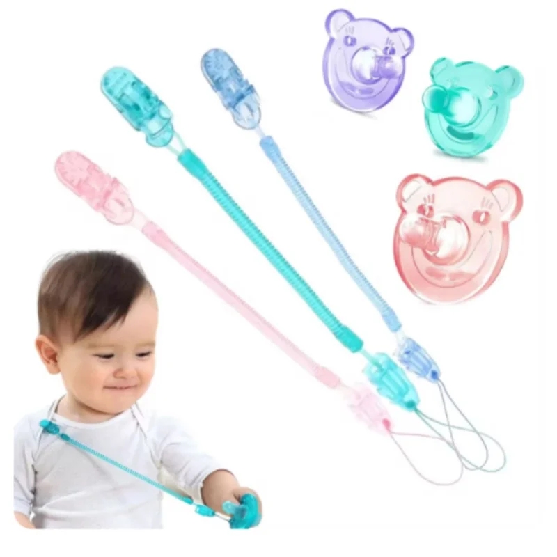 Pacifier Chain Clip Babies Soother Nipple Anti-drop 1pc