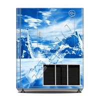 Distributeur automatique de glace personnalisé pour usage commercial, machine à glaçons automatique en acier inoxydable, 24h/24, 7j/7, en libre-service 4