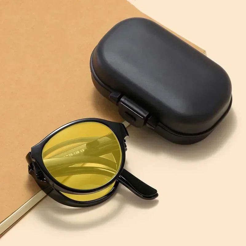 Yellow Protective Night Vision Glasses for Men and Women